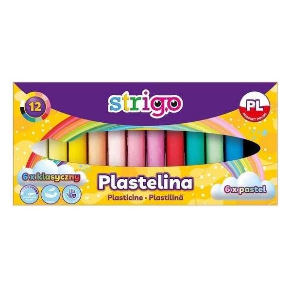 Stigo Bike Plastilin 6 Farben + 6 Pastell STRIGO (47811259)