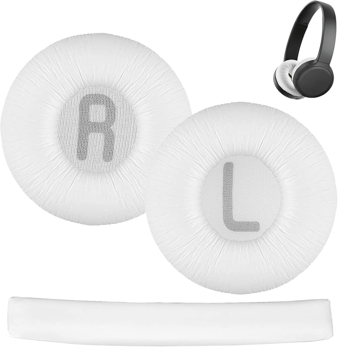 Oorkussens en hoofdboog voor JBL Tune600 T500BT T450 T450BT JR300BT met memoryschuim