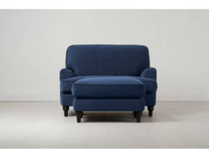 Model 15 Chaise Longue, Blaugrün