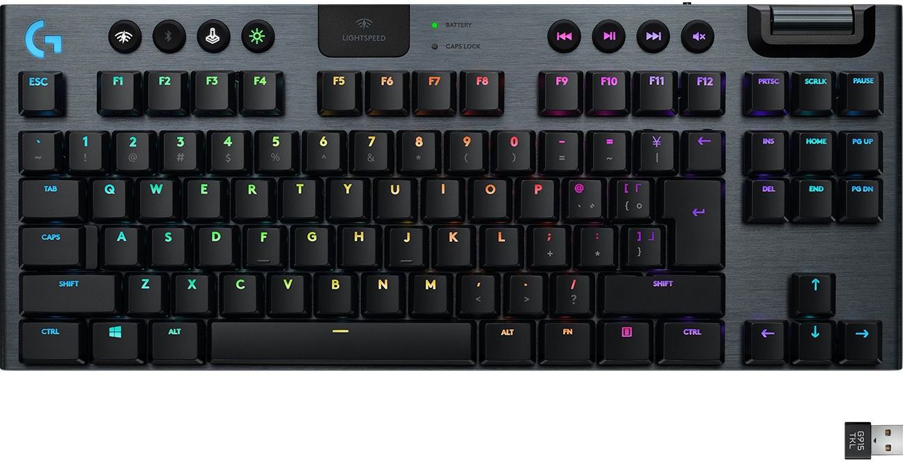 Logitech - G915 TKL Tenkeyless linear Nordic