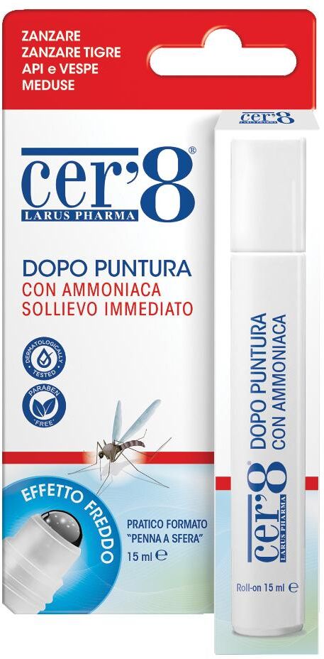 LARUS PHARMA Srl Cer'8 - Dopo Puntura con Ammoniaca Sollievo Immediato