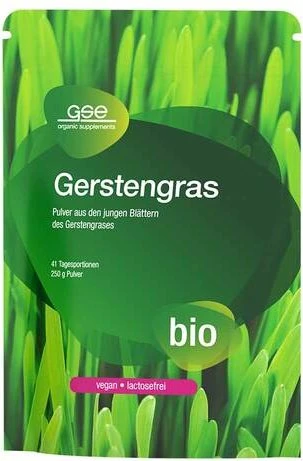 GSE Gerstengras kontrolliert biologisch Pulver 250 g