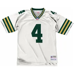 Mitchell & Ness, Herren, Fussballtrikot, NFL Legacy Jersey Green Bay Packers 1996 Brett Favre (XXL), Weiss