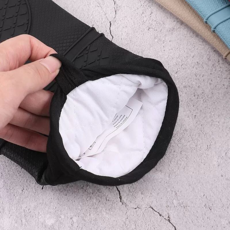 INF Hitzebeständige Silikon-Ofenhandschuhe - Professionelle Küchenhandschuhe (1 Paar)