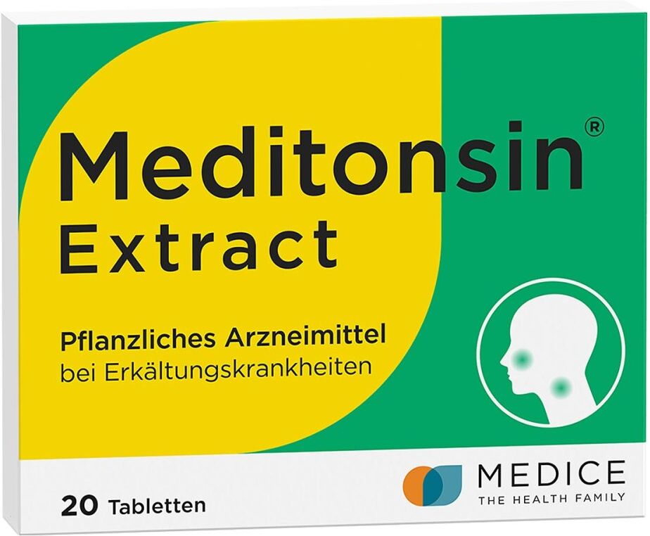 Meditonsin Extract Pflanzliche Erkältungstabletten