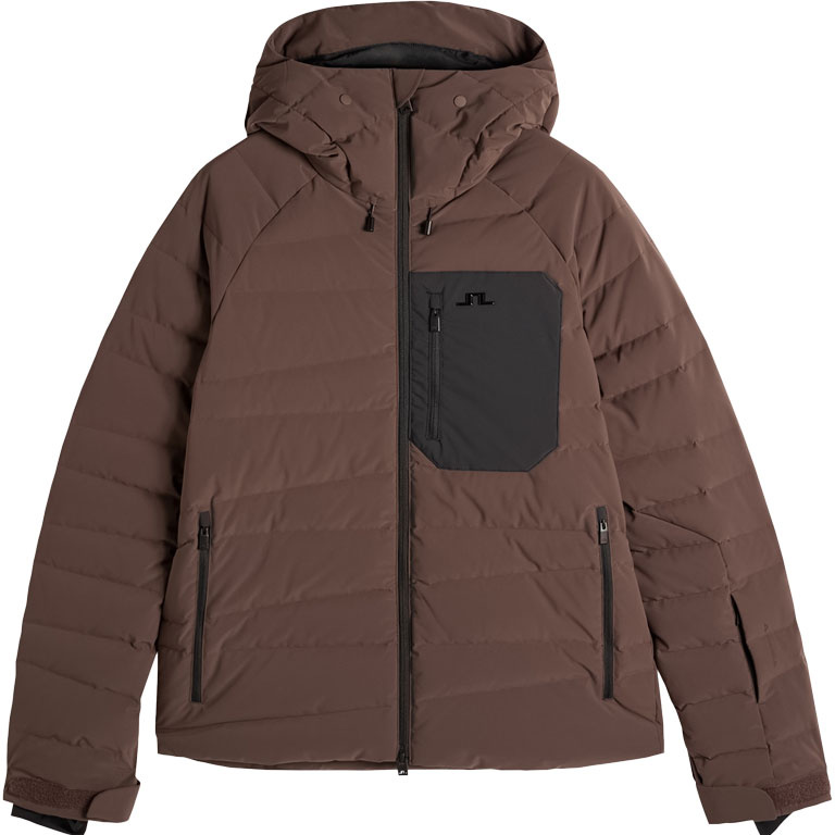 J.Lindeberg Herren Skijacke THORNTON DOWN seal brown - L