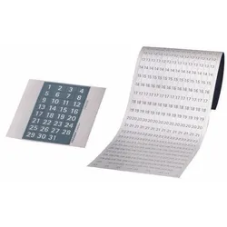 FRANKEN Magnetbänder 12,7 x 42,0 cm weiß