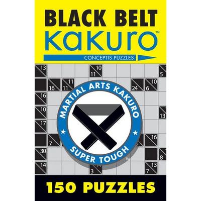 Black Belt Kakuro, Taschenbuch von Conceptis Puzzles, KNV Besorgung, 978-1-4027-3936-1