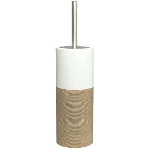 Sealskin WC-Bürste Doppio 361840565, sand, mit Kunststoffborsten & Keramik-Bürstenhalter