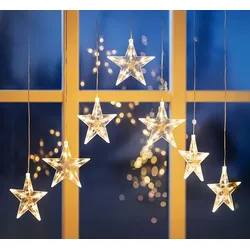 LED-Lichtervorhang »Sterne«