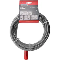 Connex Rohrreinigungsspirale 5,0 m grau