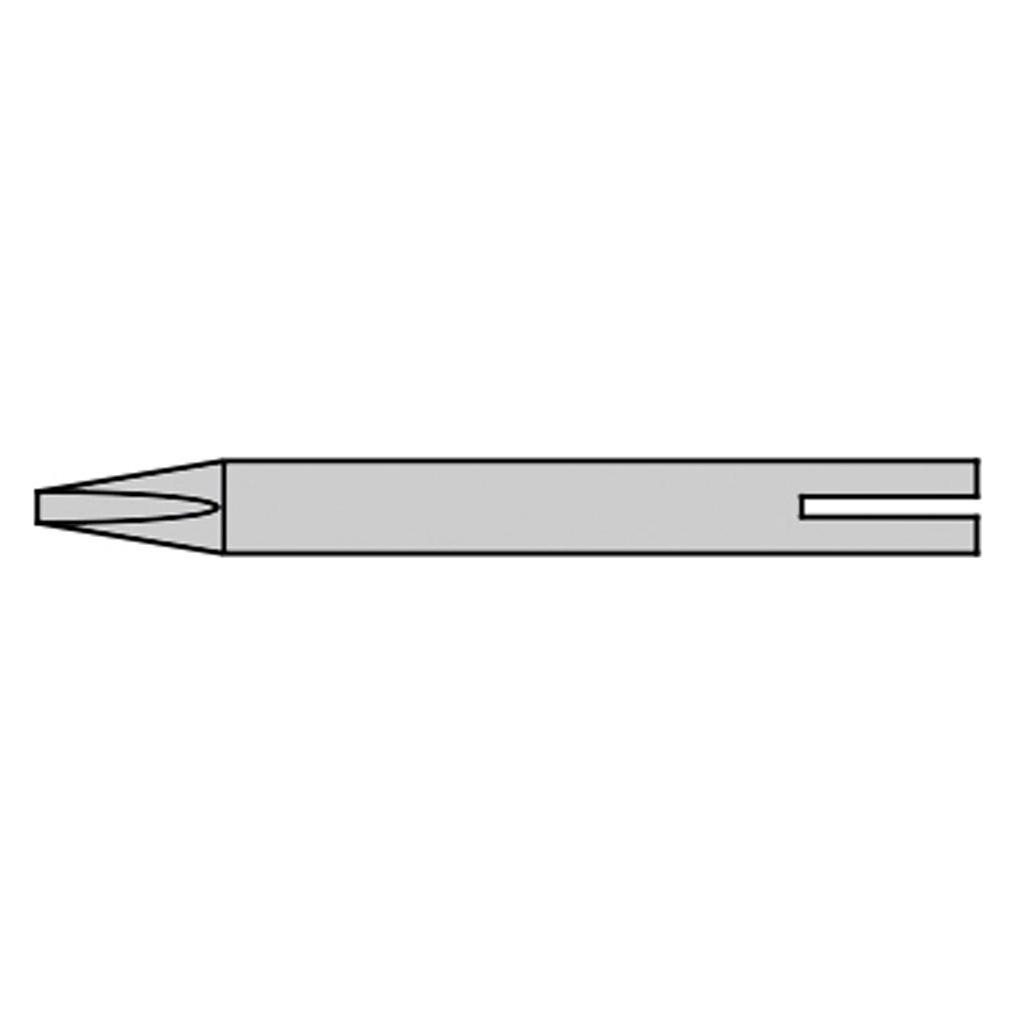 Donau 2 mm Lötspitze Meisselform (Lötspitze) (B8-162)