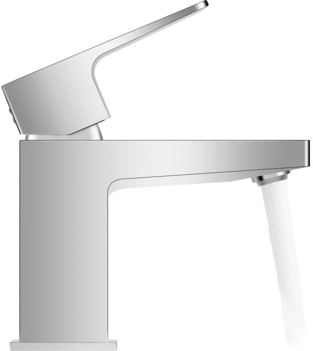 Duravit S Manhattan Waschtischarmatur MH1010002010 Ausladung 95mm, ohne Zugstangen-Ablaufgarnitur, chrom