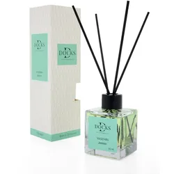 DOCKS Raumduft Diffuser mit Stäbchen – Verschiedene Düfte zur Wahl, 110ml Jasmin