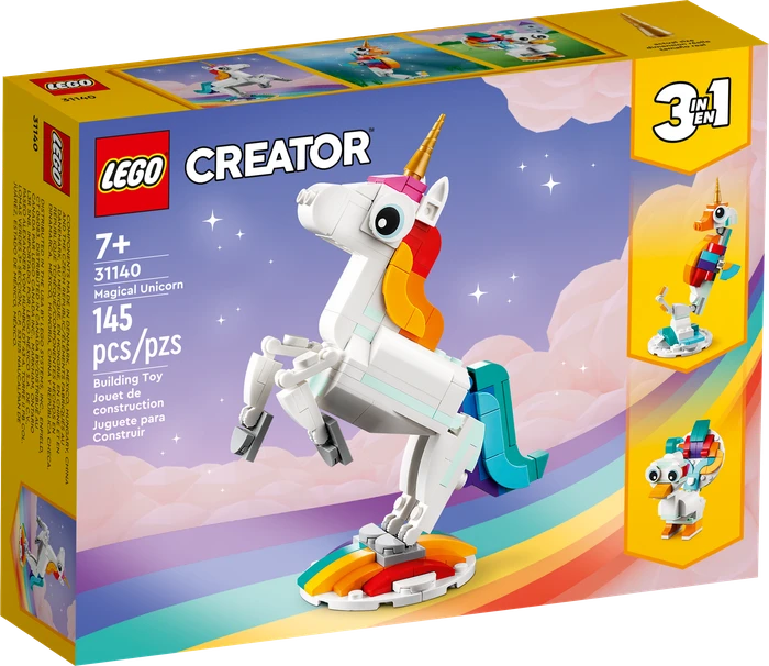 LEGO Creator 3 in 1 31140 Magisches Einhorn