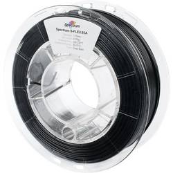 Spectrum Filaments 80567 S-Flex 85A Filament Flexibles Filament flexibel, chemisch beständig, schlagfest, verzugsfrei 1.75 mm 250 g Deep Black, Schwarz 1 St.