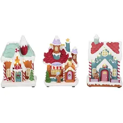 Candy House 3er Set LED