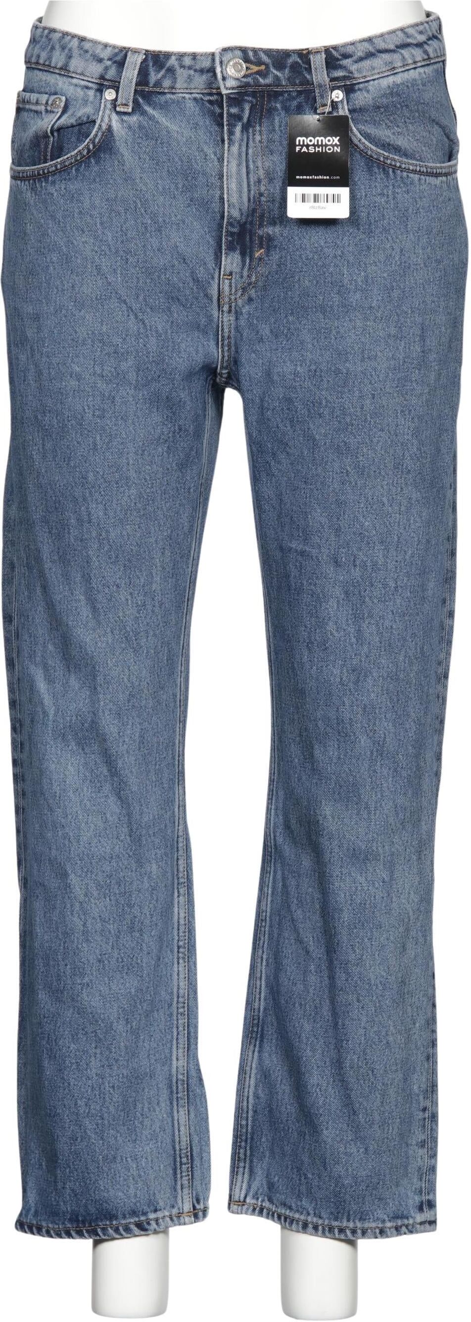 Weekday Damen Jeans, Blau, Gr. W33, Baumwolle - Second Hand
