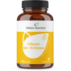 Vitamin D3+K2 Osteo 2.000 I.E. Vit.D3+80 μg K2 Kps 120 St
