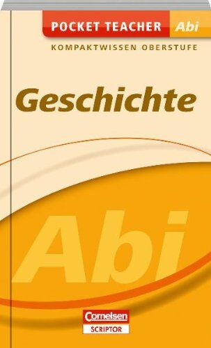 Wilhelm Matthiessen - Pocket Teacher Abi Sekundarstufe II Geschichte - Preis vom 09.10.2026 07:28:09 h