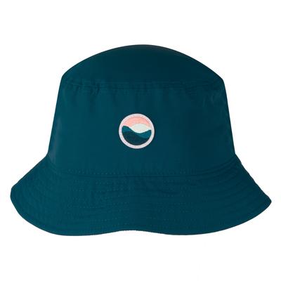 Fischerhut TROLLKIDS "GIRLS BUCKET HAT", Mädchen, Gr. 2/5 (48/52), madeira blau, Obermaterial: 100% Polyamid, Hüte, sportlicher Look, mit klassischem Bucket-Hat-Schnitt, aus Polyamid
