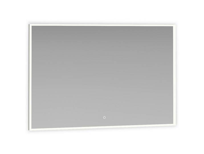 Belluti Badezimmerspiegel, Glas, rechteckig, 90x80x4 cm, beheizbar, Badezimmer, Badezimmerspiegel, Badspiegel