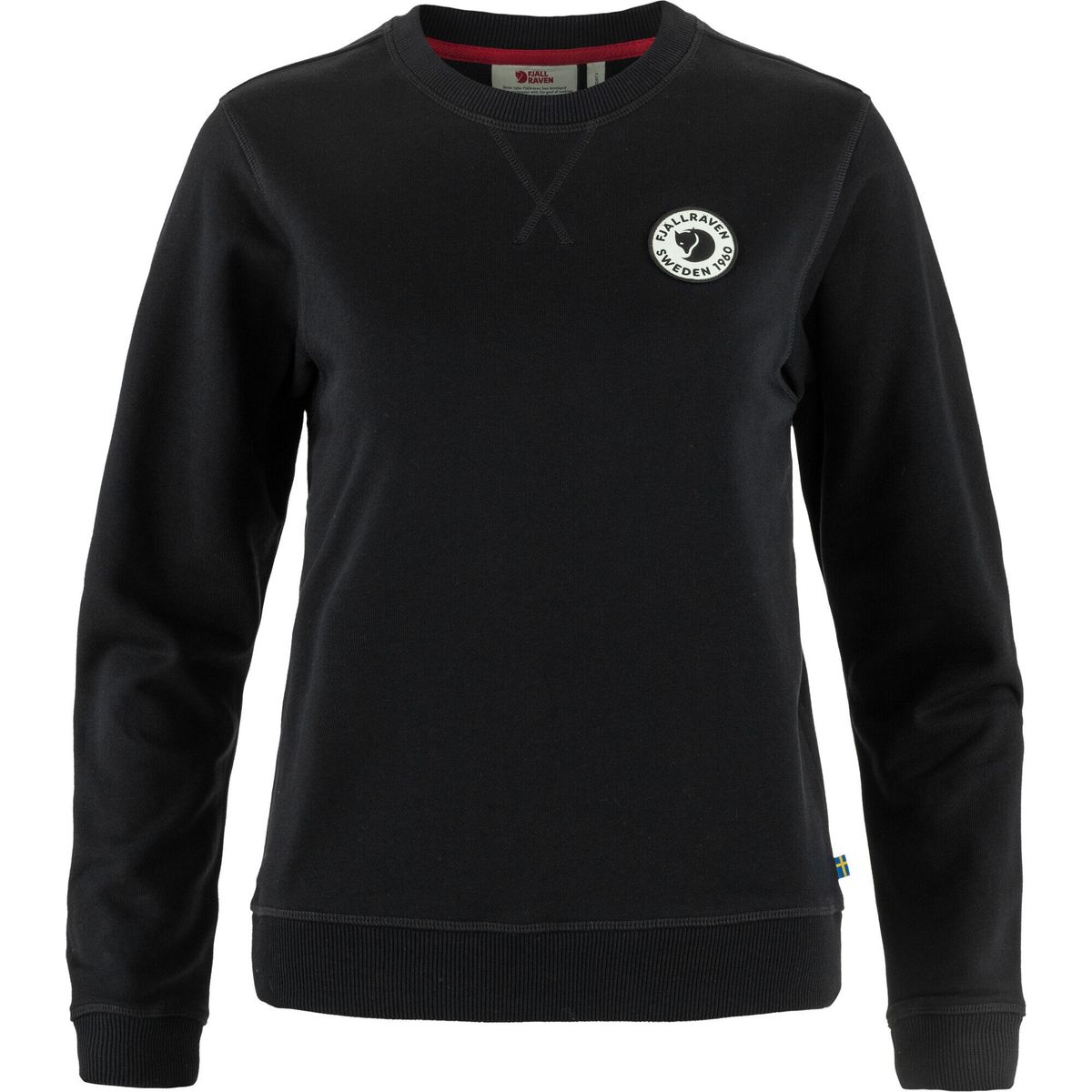 Fjällräven 1960 Logo Badge Sweater W black (550) M F87230-550-M