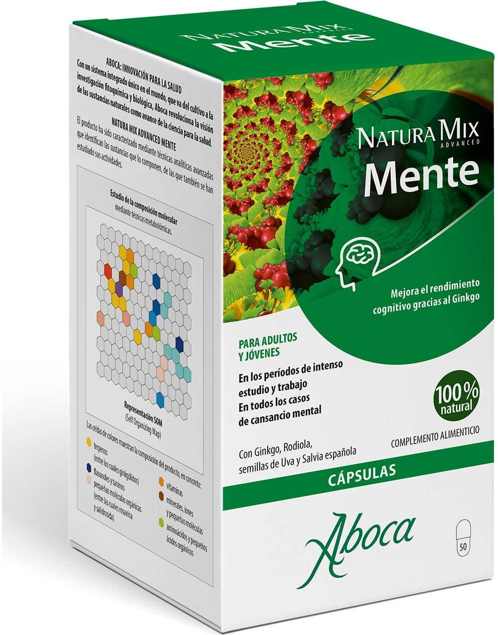 Aboca Natura Mix Advanced Mente 50caps