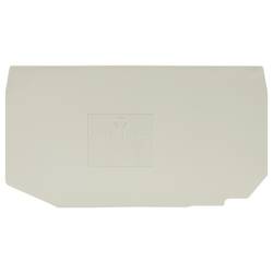 Wieland Electric 07.313.1255.0 Abschlussplatte Grau 10 St.