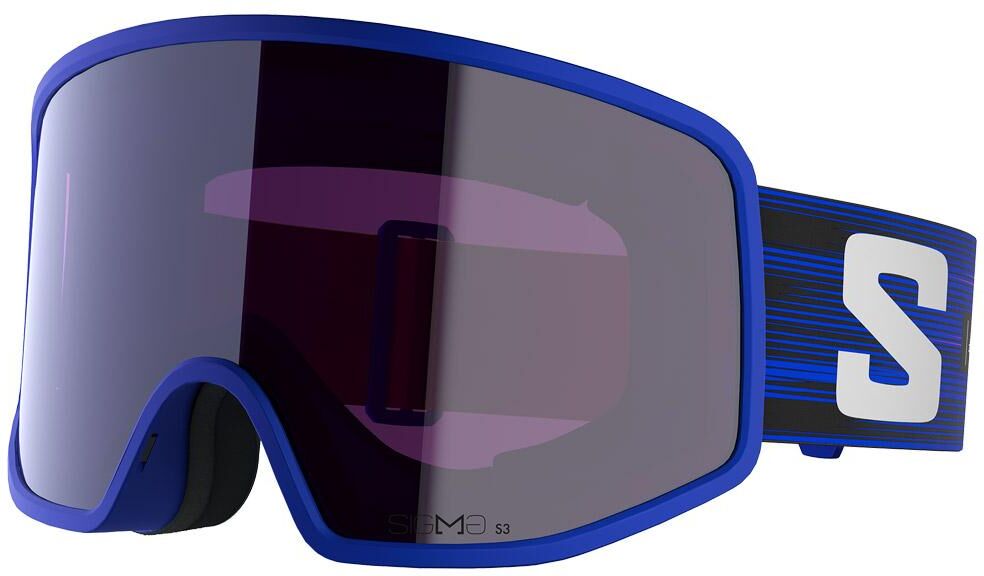 Salomon  - Sentry Pro Race Blue Sigma Sky Blue + Sigma Light Blue - Masque de Ski