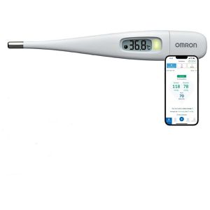 OMRON Fieberthermometer Eco Temp Intelli IT, Kontakt-Messung, App-fähig