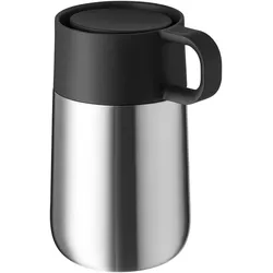 WMF Isolierbecher Travel Mug Impuls 300 ml Edelstahl Silber