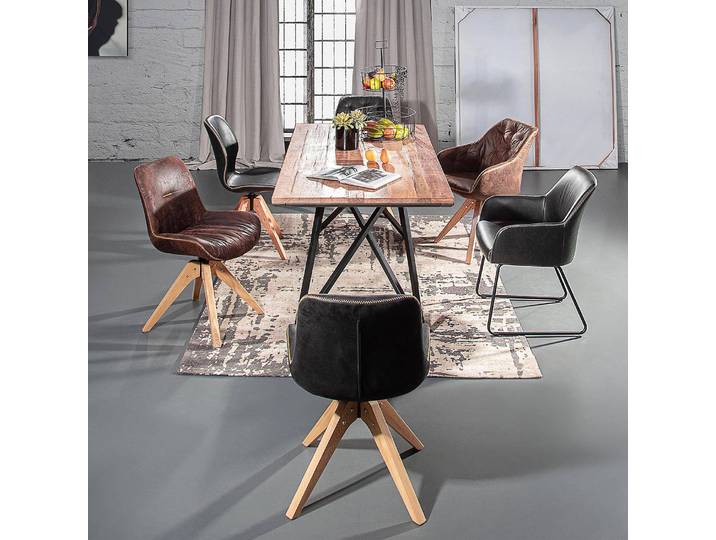 Table Boussens 180 x 76 x 90cm Marron