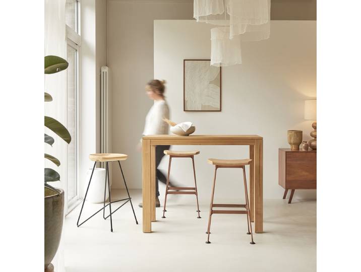 Bartisch aus massivem Teak für 2–4 Personen Eden - Natur - Teak