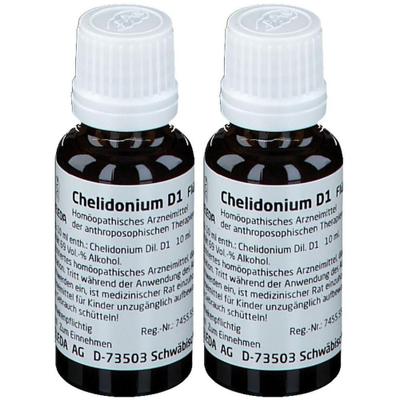 Chelidonium D 1 Dilution 2x 2x20 ml