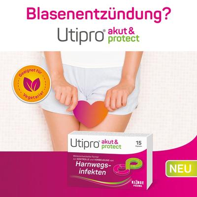 Utipro akut & protect Hartkapseln 15 St