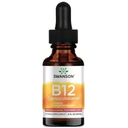 Vitamin B12 Cyanocobalamin 1000 mcg - Erdbeere 59 ml Flüssigkeit