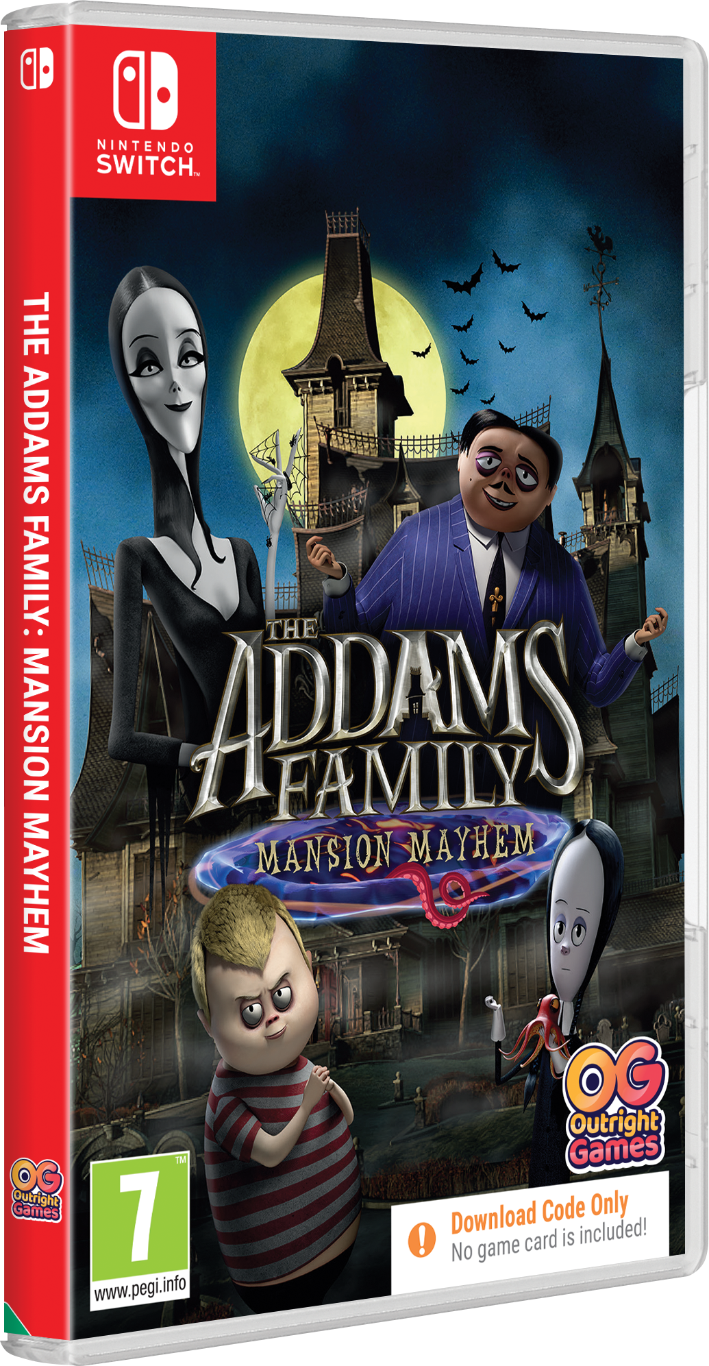 The Addams’s Family: Mansion Mayhem (Code in Box) (Nintendo Switch)