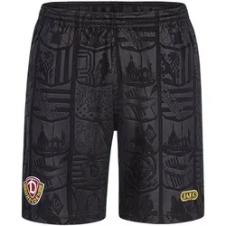 JAKO Kinder Dynamo Dresden Short 26/27 Ausweich, Größe 152 in Schwarz Schwarz