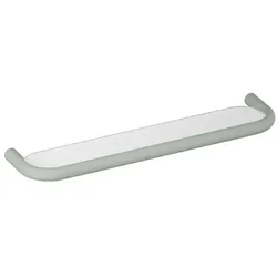 Hewi 477 Ablage 477.03B1000595 600x28x140mm, Glasplatte, matt weiß, matt, felsgrau