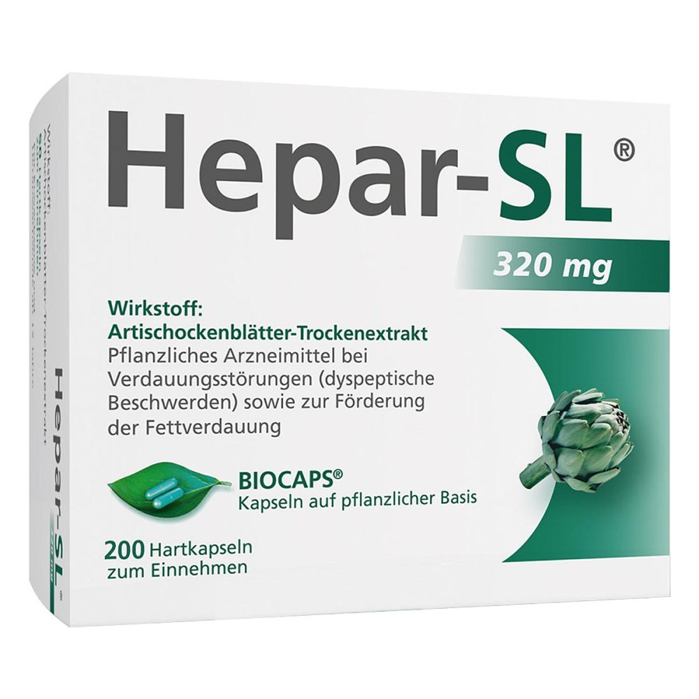 MCM KLOSTERFRAU Vertr. GmbH Hepar SL 320 mg Hartkapseln 09530455