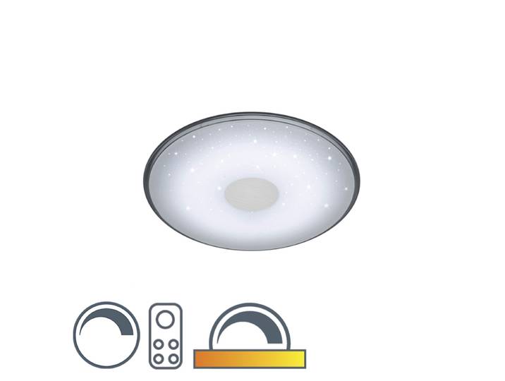 Plafond Plafond moderne encastrable LED SHOGUN blanc Trio 628513001
