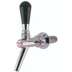 Ich-zapfe Kompensatorhahn aus Chromnickelstahl, Modell - V10, Poliert, Getränkespender Zubehör, Silber