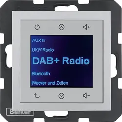 Berker Radio Touch UP DAB+ S.1/B.3/B.7 (alu, matt)