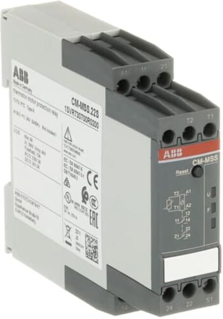 ABB Relais de protection moteur Thermis. CM-MSS.22S 2We 24VAC/DC (1SVR730700R0200)