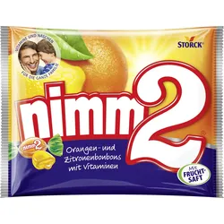 nimm2® Orangen- und Zitronenbonbons