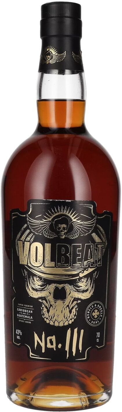 Volbeat Rum Volbeat Super Premium Caribbean and Guatemala Spirit Drink No. III 43% Vol. 0,7l
