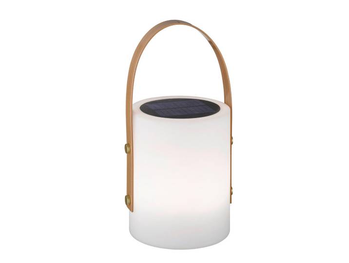Schöner Wohnen Led-Aussenleuchte, Weiß, Kunststoff, 34 cm, Lampen & Leuchten, Außenbeleuchtung, Außenleuchten