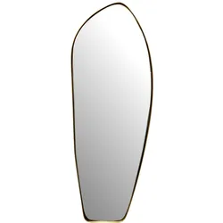Wohnling Wandspiegel Asymmetrisch 33x90 cm Metall