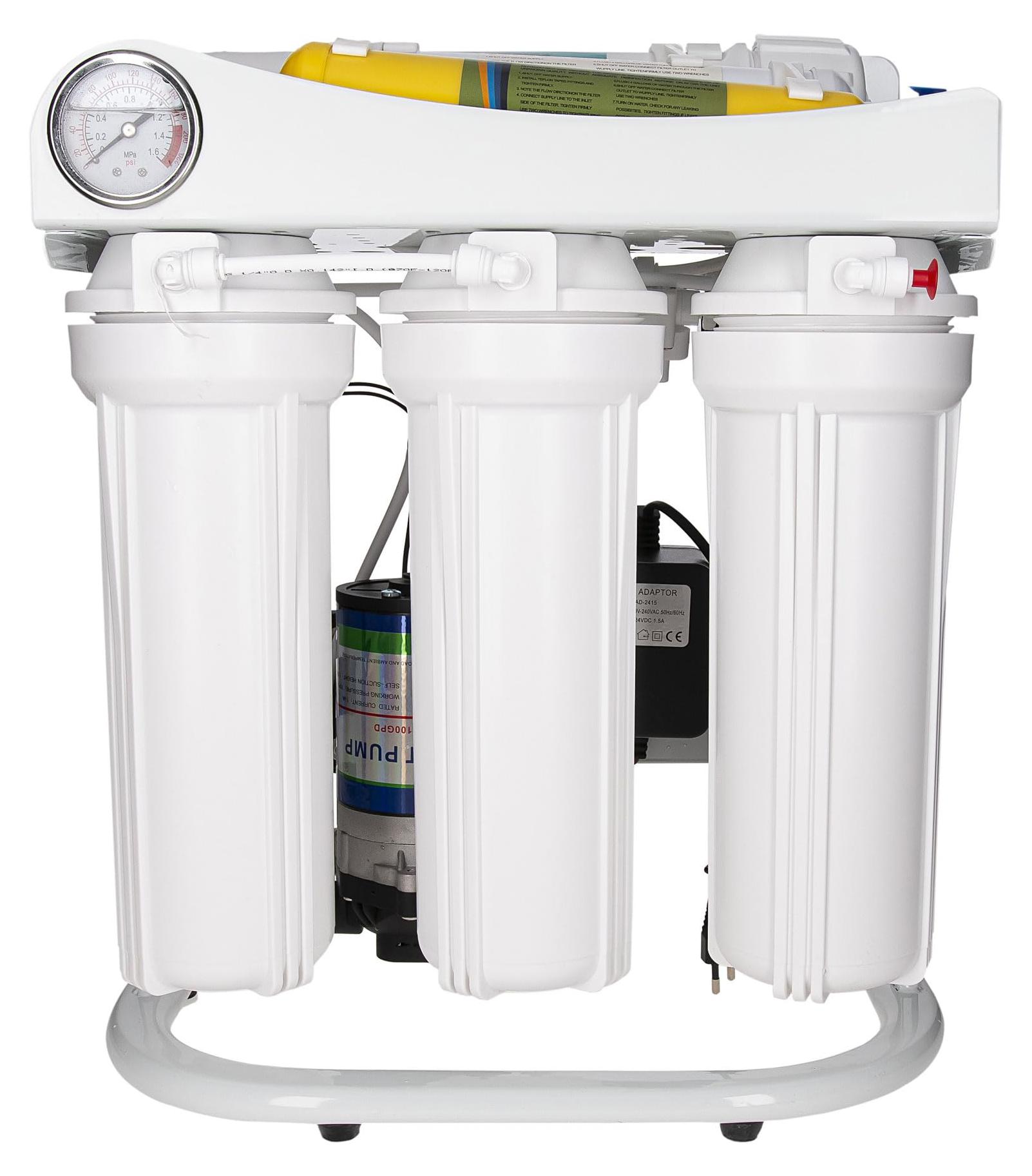 Umkehrosmose-Wasserfilter OsmoFLOW, 370 l/Tag, 11 l Tank, Weiß